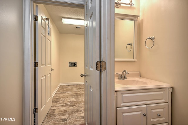 226 Willowbend Ct, Kingsport, TN 37660 - bathroom with vanity and stone finish flooring