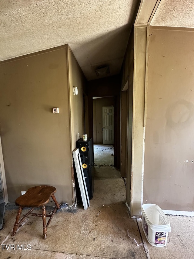 120 Hensley Loop, Jonesborough, TN 37659 - corridor with a textured ceiling
