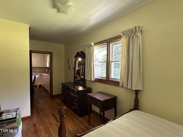 2065 Coeburn Rd, Clintwood, VA 24228 - bedroom with dark wood-style floors