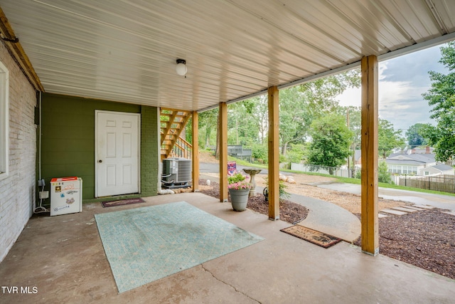 1121 Watauga St, Kingsport, TN 37660 - view of patio / terrace with stairs