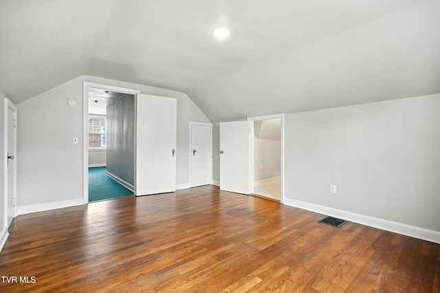 1340 Wateree St, Kingsport, TN 37660 - bonus room with lofted ceiling and wood-type flooring