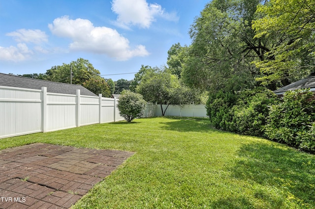 1340 Wateree St, Kingsport, TN 37660 - fenced backyard with a patio