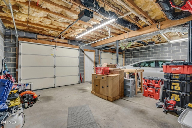 2424 Rivermont Dr, Kingsport, TN 37660 - garage with a garage door opener