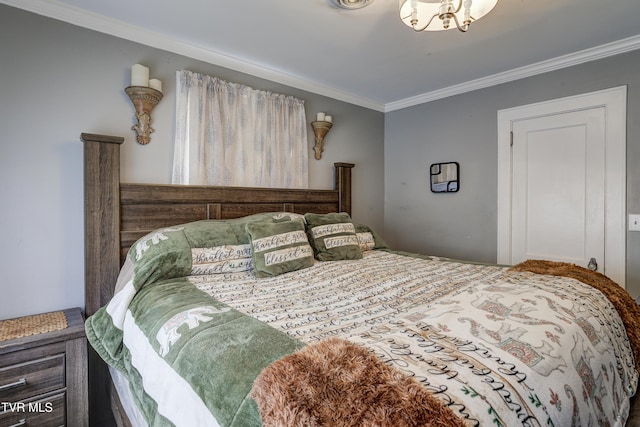 3277 Ashley St, Kingsport, TN 37664 - bedroom with crown molding