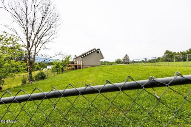 2480-2482 Elk Way, Newport, TN 37821 - fenced backyard featuring a wooden deck