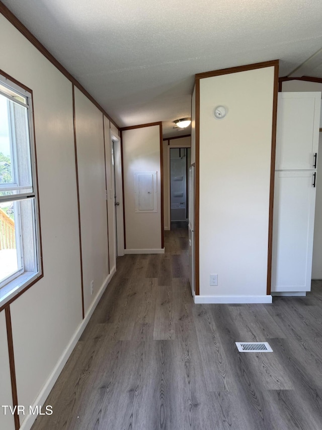118 Clover, Jonesborough, TN 37659 - hallway with wood finished floors and electric panel