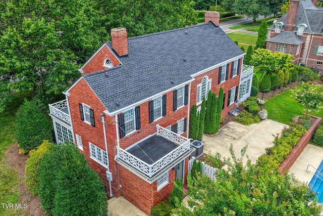 1261 Watauga St, Kingsport, TN 37660 - aerial view of property and surrounding area