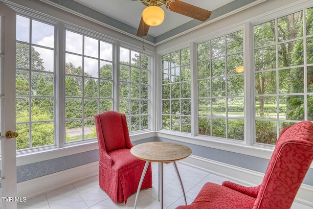 1261 Watauga St, Kingsport, TN 37660 - sunroom / solarium with plenty of natural light and tile patterned flooring
