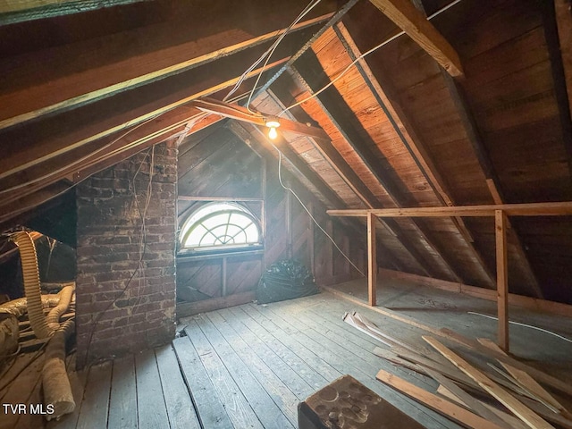 1261 Watauga St, Kingsport, TN 37660 - view of attic