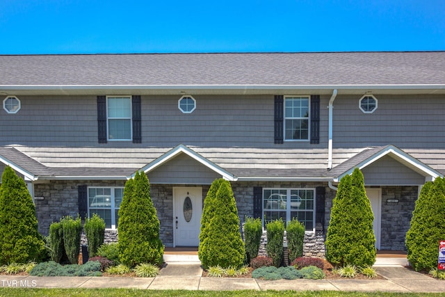 1900 Knob Creek Rd Unit 404, Johnson City, TN 37604 - townhome / multi-family property featuring stone siding and roof with shingles