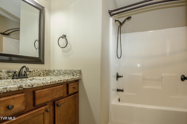 1900 Knob Creek Rd Unit 404, Johnson City, TN 37604 - full bathroom featuring shower / bathtub combination and vanity