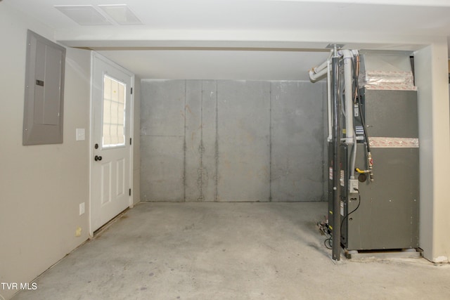 1900 Knob Creek Rd Unit 404, Johnson City, TN 37604 - below grade area with electric panel and heating unit