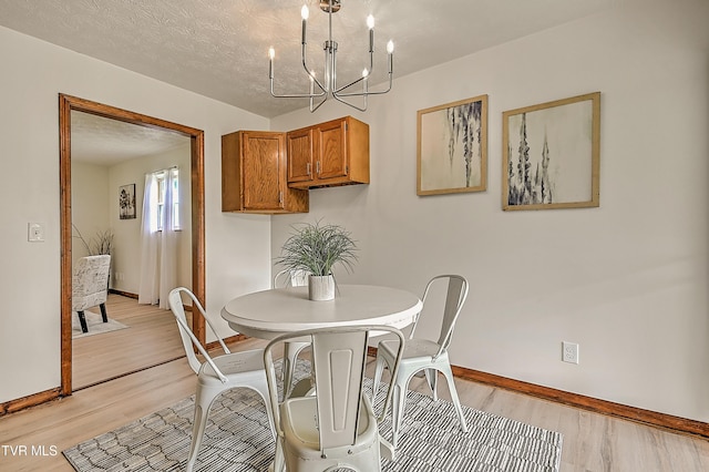 4970 Old Stage Rd, Chuckey, TN 37641 - dining room featuring light wood finished floors and a chandelier