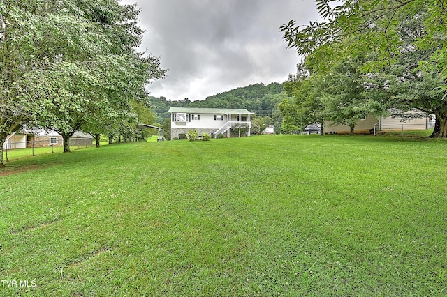 4970 Old Stage Rd, Chuckey, TN 37641 - view of yard