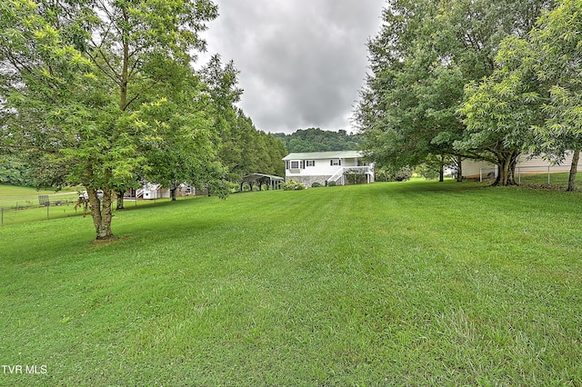 4970 Old Stage Rd, Chuckey, TN 37641 - view of yard