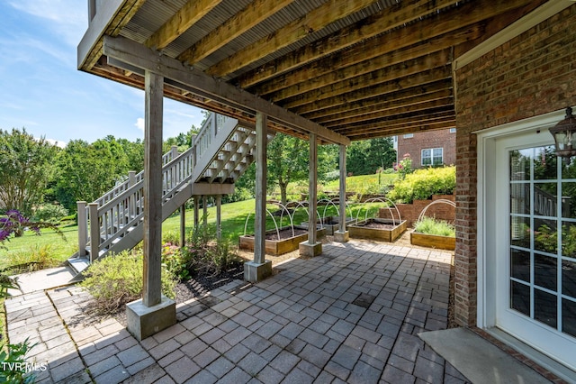 2003 Hackberry Dr, Jonesborough, TN 37659 - view of patio with stairway