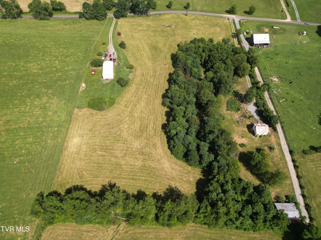 9060 Stillmeadows Ln, Meadowview, VA 24361 - aerial view of property's location featuring rural landscape