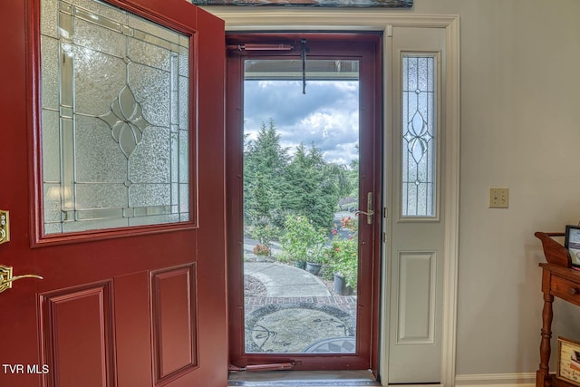 223 Willowbend Ct, Kingsport, TN 37660 - entryway featuring baseboards