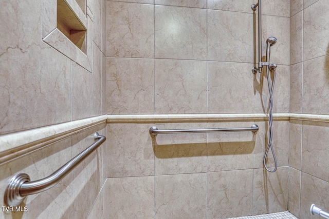 223 Willowbend Ct, Kingsport, TN 37660 - bathroom view of a tile shower