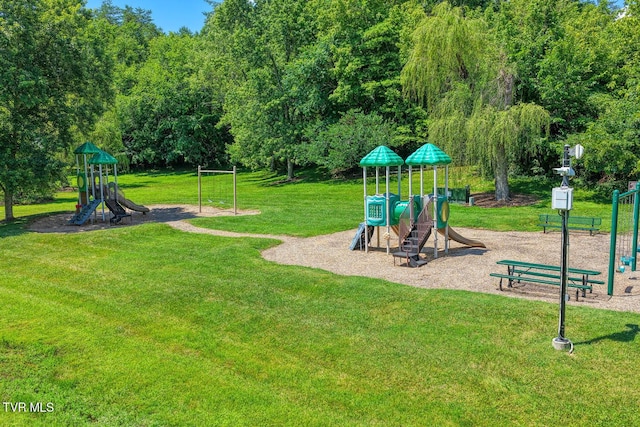 223 Willowbend Ct, Kingsport, TN 37660 - community jungle gym with a lawn