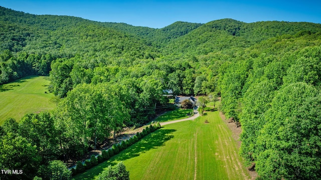 284 Bulldog Holw, Elizabethton, TN 37643 - aerial view of a heavily wooded area and mountains