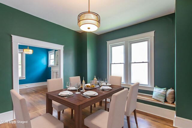 917 Pennsylvania Ave, Bristol, TN 37620 - dining room featuring baseboards and wood finished floors