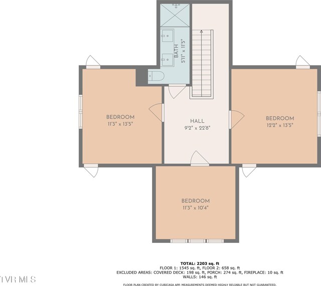 917 Pennsylvania Ave, Bristol, TN 37620 - view of property floor plan