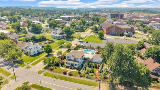 201 W Wanola Ave, Kingsport, TN 37660 - aerial view of a pool area