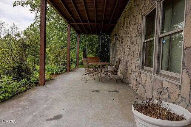 332 Undertaker Blvd, Clintwood, VA 24228 - view of patio / terrace with outdoor dining area