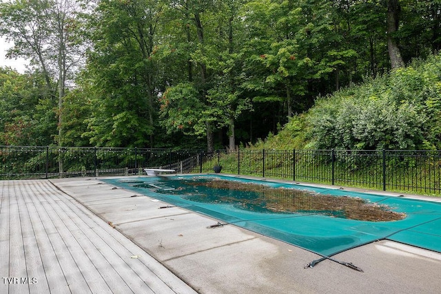 332 Undertaker Blvd, Clintwood, VA 24228 - view of pool with a diving board