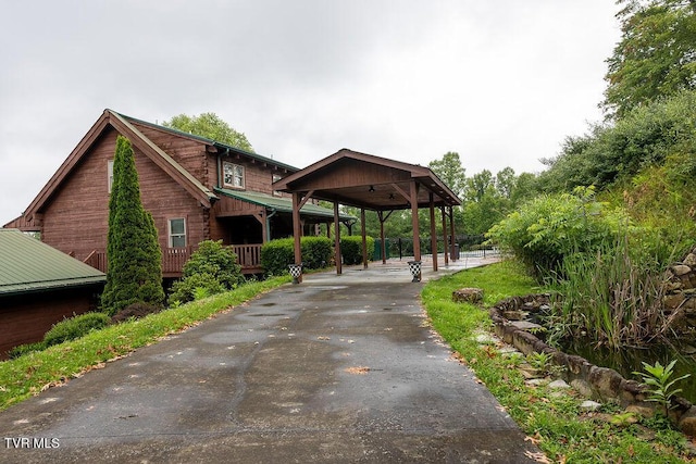 332 Undertaker Blvd, Clintwood, VA 24228 - view of property's community with asphalt driveway and a carport
