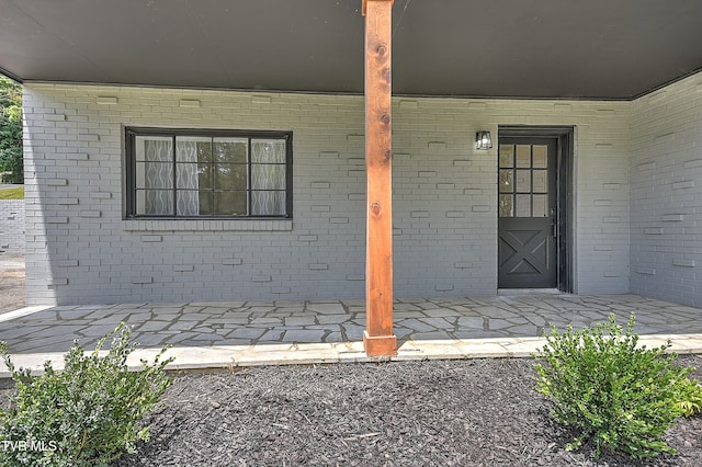 1091 Long Crescent Dr, Bristol, VA 24201 - view of exterior entry with brick siding