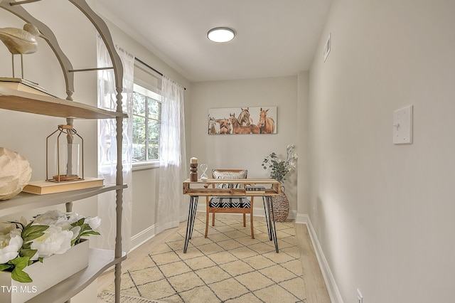 1091 Long Crescent Dr, Bristol, VA 24201 - office with baseboards