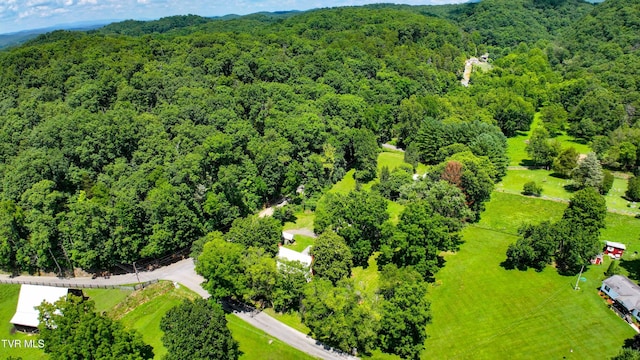 301 Keenburg Rd, Bluff City, TN 37618 - drone / aerial view of a heavily wooded area