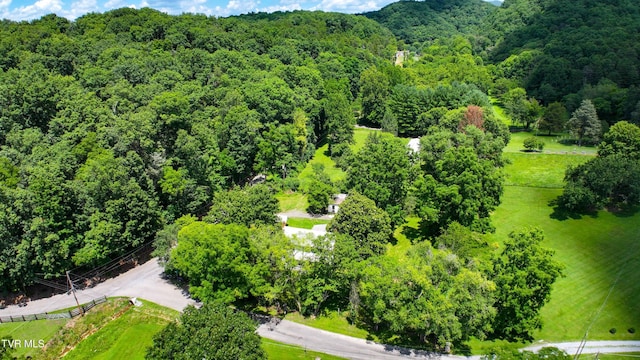 301 Keenburg Rd, Bluff City, TN 37618 - drone / aerial view of a heavily wooded area