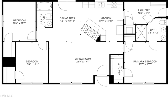 13275 Chip Ridge Rd, Abingdon, VA 24210 - view of property floor plan
