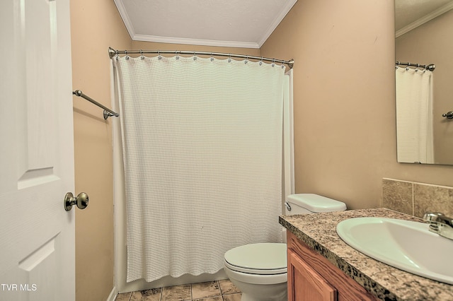 13275 Chip Ridge Rd, Abingdon, VA 24210 - bathroom featuring crown molding and vanity