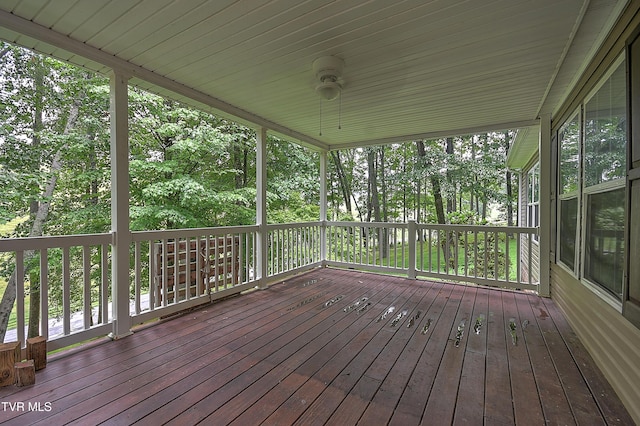 13275 Chip Ridge Rd, Abingdon, VA 24210 - view of deck