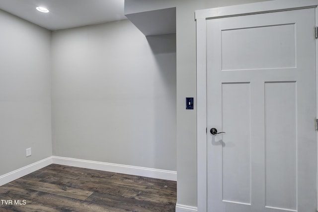 2 Longview Ln, Kingsport, TN 37660 - interior space featuring dark wood-type flooring and recessed lighting