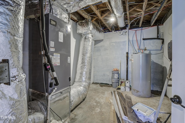 2 Longview Ln, Kingsport, TN 37660 - utilities featuring gas water heater and heating unit