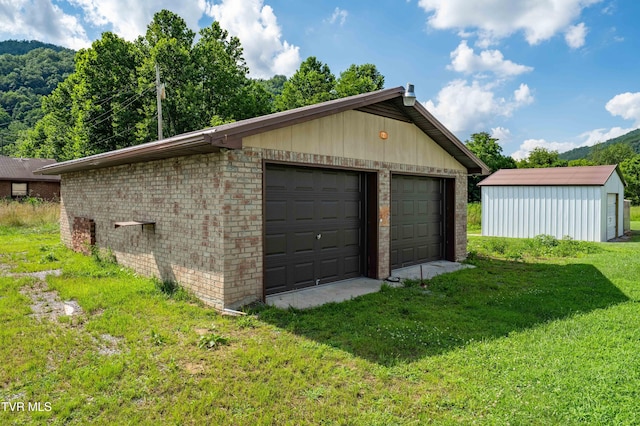 157 Spring St, Hampton, TN 37658 - view of detached garage