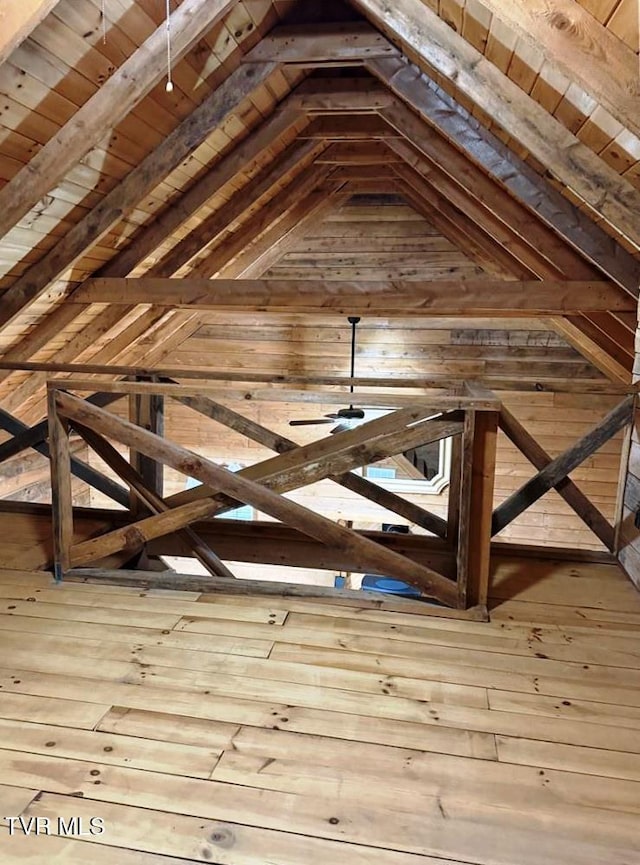 912 Hawkins Rd, Laurel Bloomery, TN 37680 - view of unfinished attic