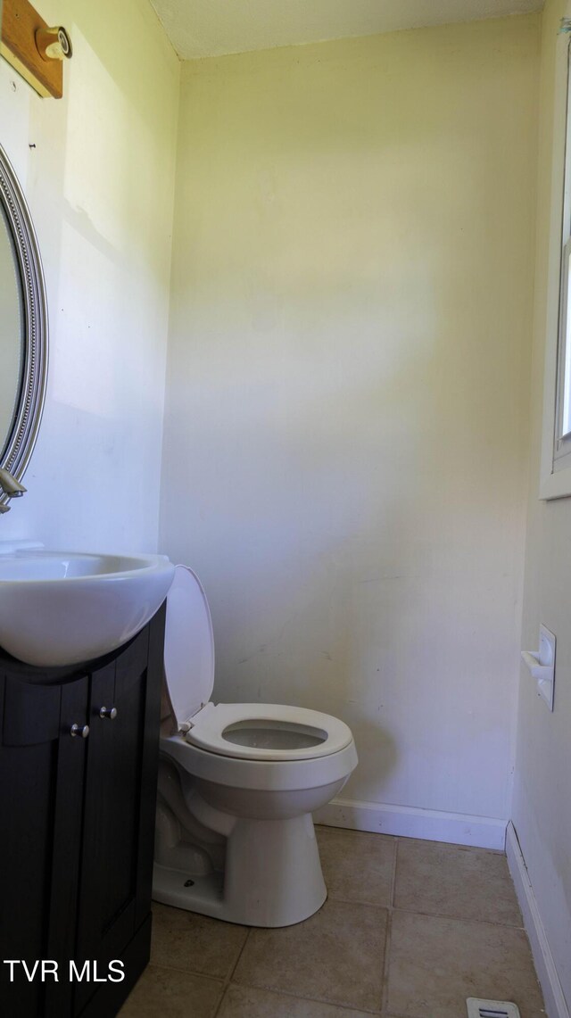221 Timber Ridge Rd, Jonesborough, TN 37659 - bathroom with vanity and tile patterned floors