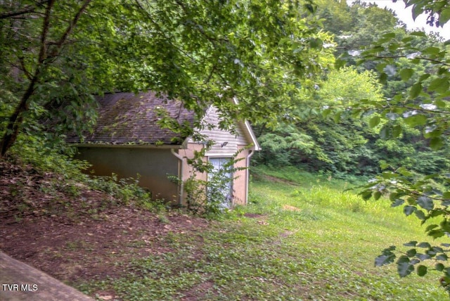 542 Sigman Hollow Rd, Bluff City, TN 37618 - view of yard featuring a storage shed