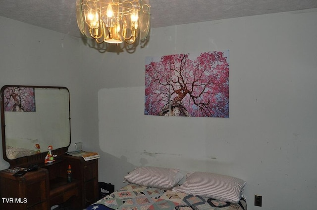 7125 Indian Creek Rd, Wise, VA 24293 - bedroom featuring a chandelier