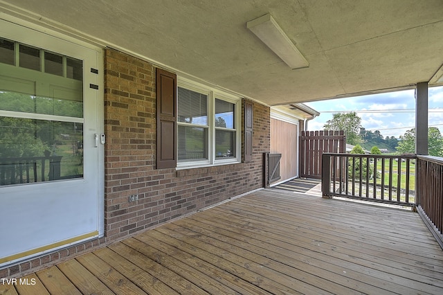 8822 Rich Valley Rd, Bristol, VA 24202 - view of deck