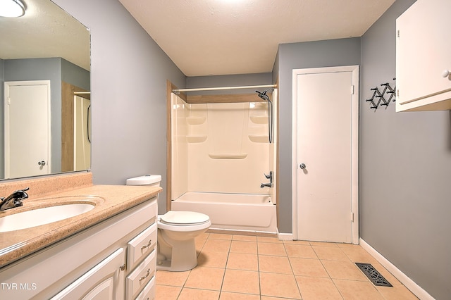 8822 Rich Valley Rd, Bristol, VA 24202 - full bath featuring tile patterned flooring, vanity, and shower / washtub combination