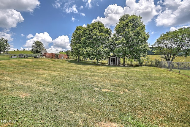 8822 Rich Valley Rd, Bristol, VA 24202 - view of yard with a shed and a rural view