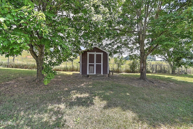 8822 Rich Valley Rd, Bristol, VA 24202 - view of yard with a storage shed