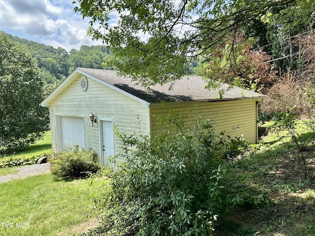 1277 Old Jonesboro Rd, Bristol, TN 37620 - view of detached garage